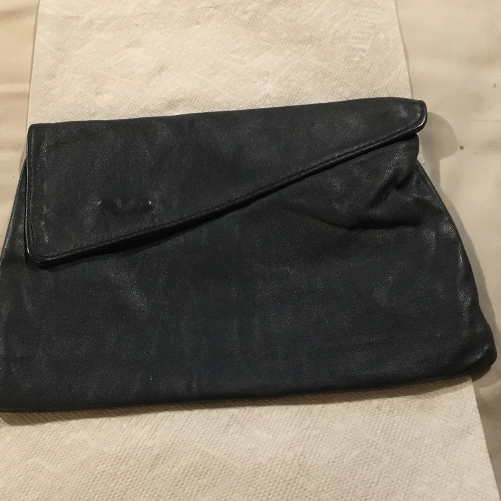 Navy Clutch Bag